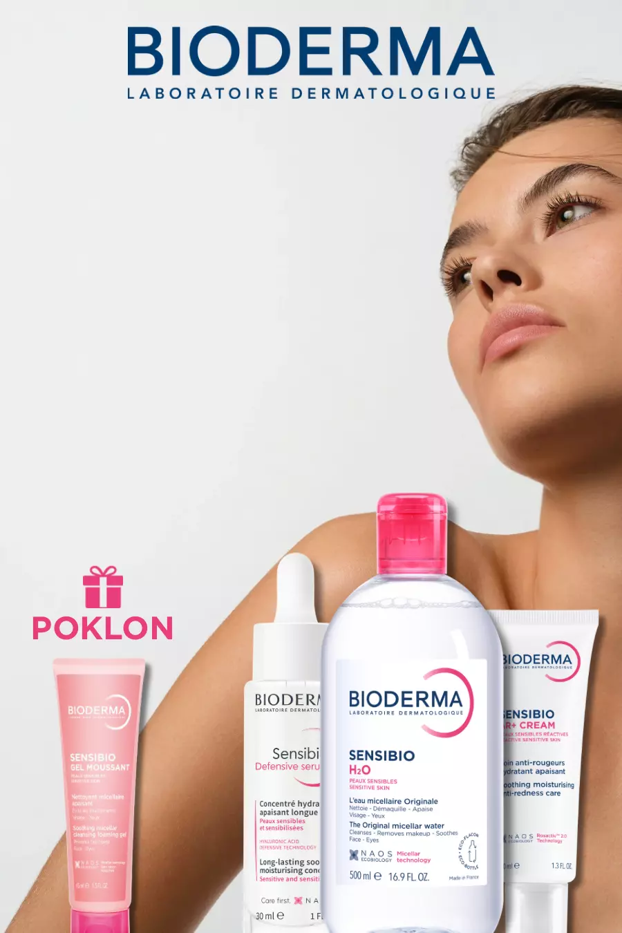Uz kupnju Bioderma Sensibio proizvoda ostvari 30% popusta i gratis Sensibio gel moussant!